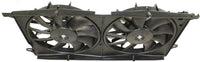 Front Radiator Cooling Dual Fan Shroud Assembly Plastic Direct Replacement Compatible with 2000-2005 Buick Lesabre/Pontiac Bonneville GM3115119 12487606