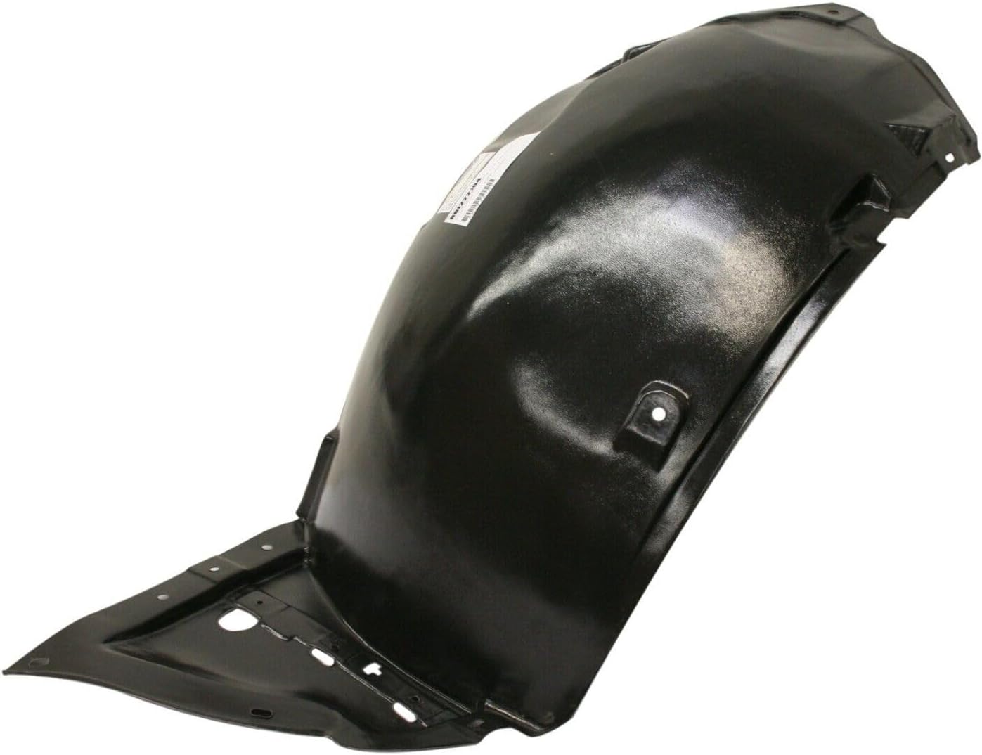 Set Of 2 Front Section Fender Liner Left Driver & Right Passenger Side Direct Replacement Compatible With 2007-2008 Infiniti G35 / 2010-2013 G37 / 2011-2012 G25 / 2015 Q40 IN1249119