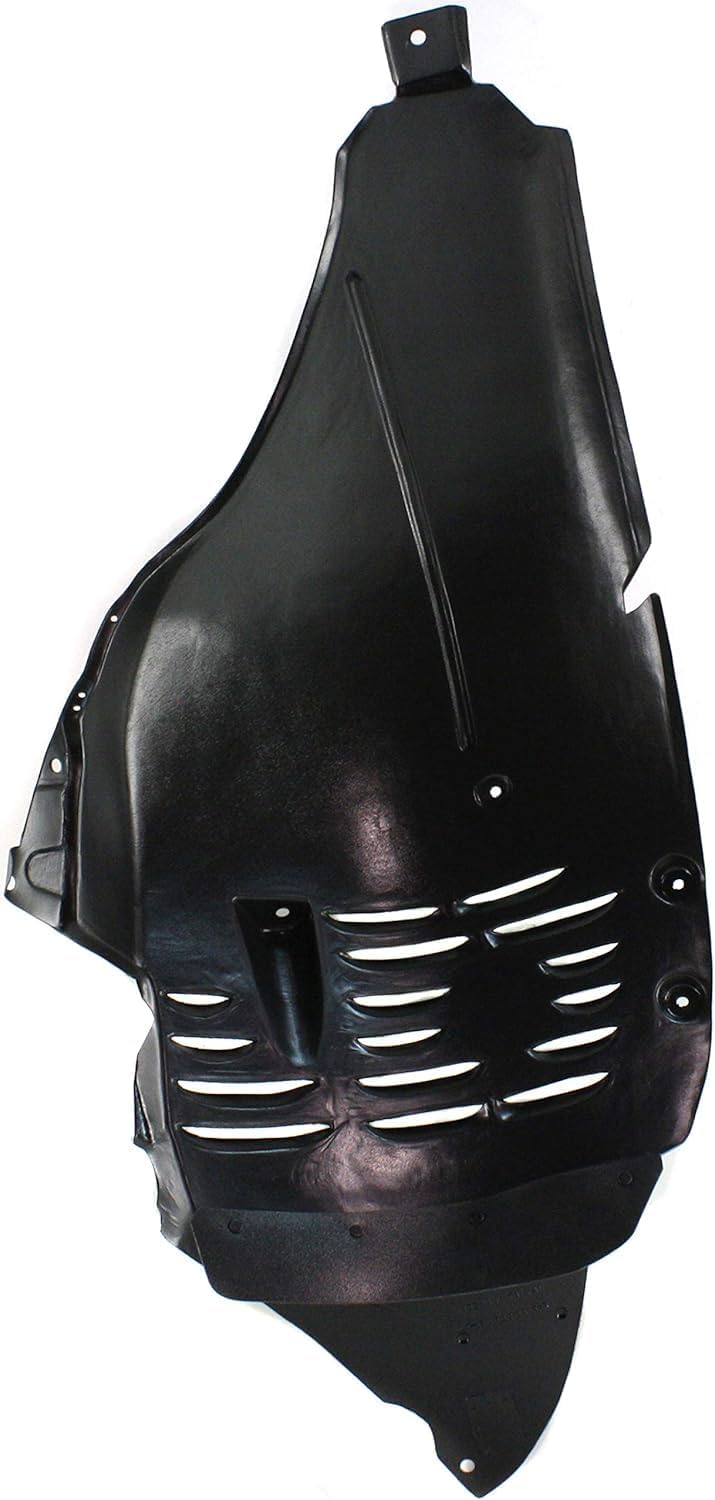Front Section Fender Liner Right Passenger Side Direct Replacement Compatible With 2007-2013 Mercedes Benz S-Class MB1249143 2216901730