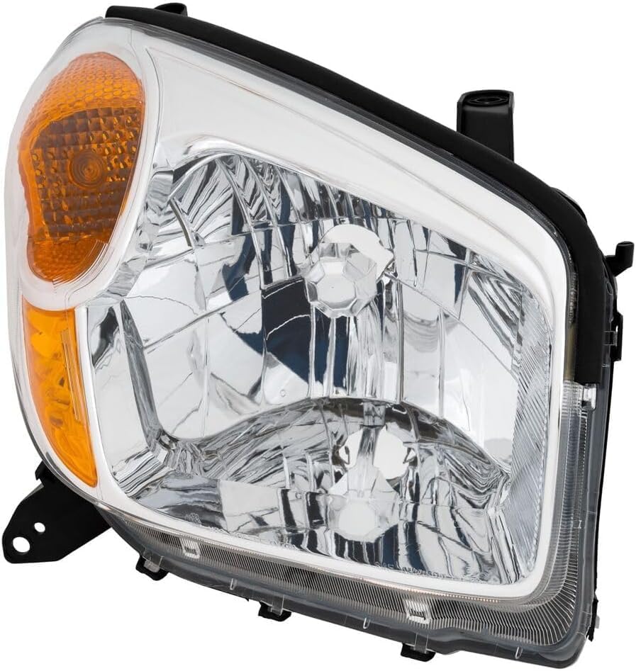 Set Of 2 Front Headlight Lens And Housing Right Passenger & Left Driver Side Direct Replacement Compatible With 2004-2005 Toyota RAV4 TO2518103 TO2519103 8110642280 8110542280
