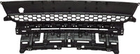 Front Bumper Upper Grille Textured Direct Replacement Compatible With 2017-2019 Kia Soul KI1036136 86561B2500