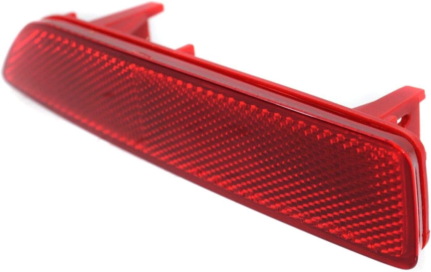 Rear Bumper Reflector Left Driver Side Direct Replacement Compatible With 2007-2009 Honda CR-V / 2010-2015 Acura RDX HO2830102 33555SWAA01