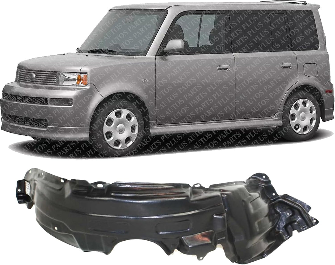Front Fender Liner Left Driver Side Direct Replacement Compatible With 2004-2006 Scion xB SC1248102 5387652040