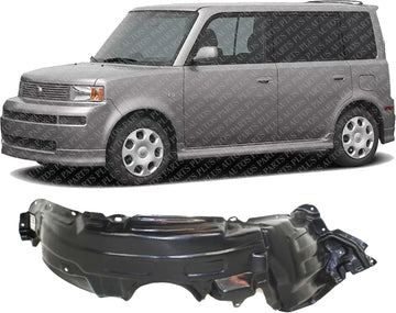 Front Fender Liner Left Driver Side Direct Replacement Compatible With 2004-2006 Scion xB SC1248102 5387652040