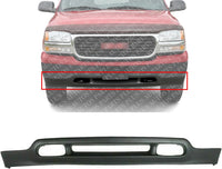 Front Bumper Lower Valance Air Deflector Primed with Tow hook Holes Direct Replacement Compatible With 1999-2002 GMC Sierra / 2001-2006 Yukon GM1092171 88980802