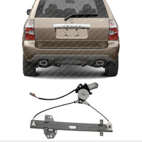 Rear Window Regulator with Motor Right Passenger Side Direct Replacement Compatible with 2001-2006 Acura MDX AC1551102 72710S3VA03