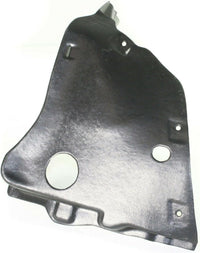 Front Lower Section Fender Liner Left Driver Side Direct Replacement Compatible With 2006-2009 Mercedes Benz CLK-Class MB1248140 2098841322