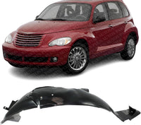 Front Fender Liner Left Driver Side Direct Replacement Compatible With 2001-2006 Chrysler PT Cruiser CH1248119 4724529AD