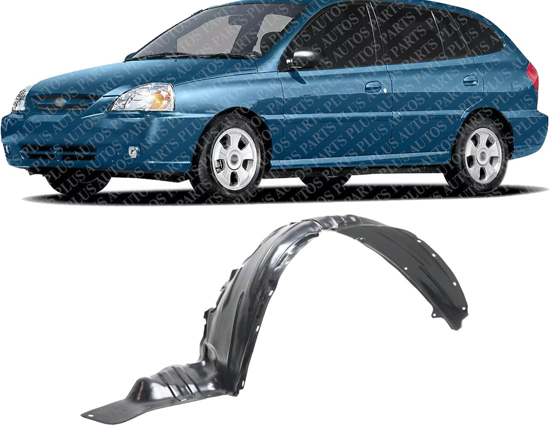 Front Fender Liner Left Driver Side Direct Replacement Compatible With 2004-2006 Mazda MPV MA1250105 LE4356140B