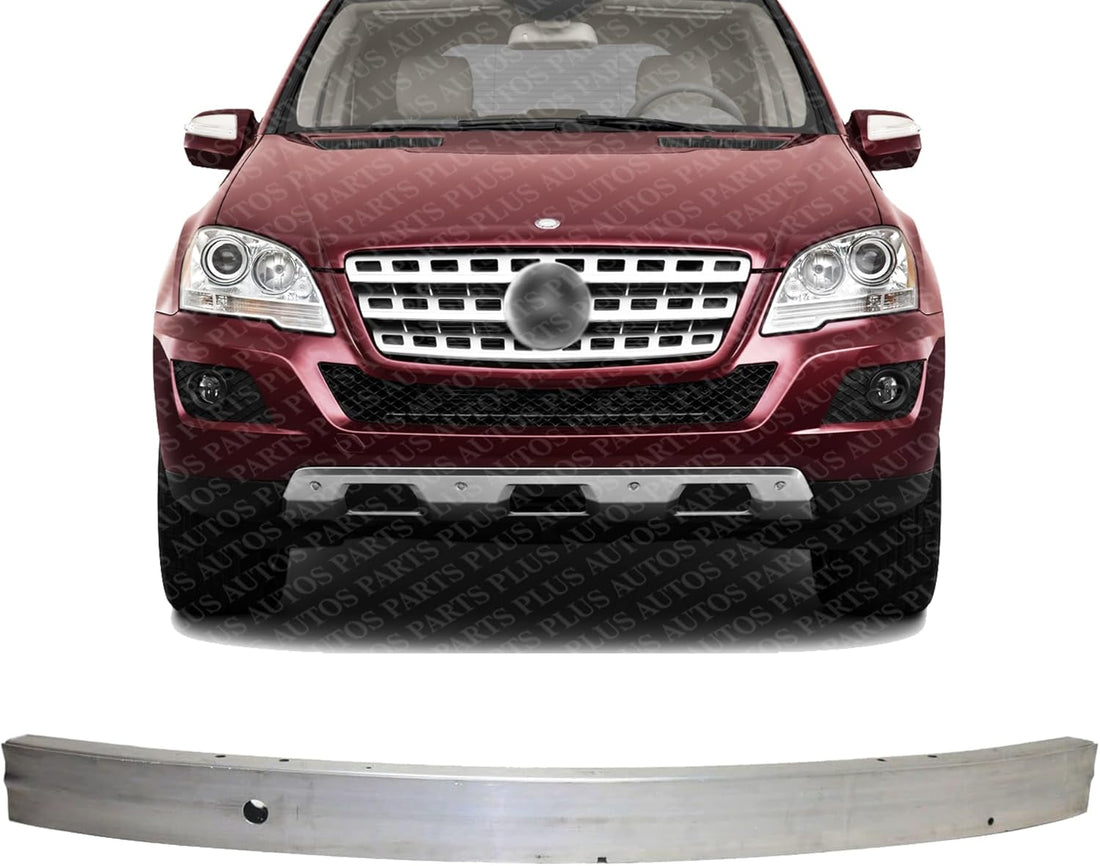 Front Bumper Reinforcement Aluminum Direct Replacement Compatible With 2006-2011 Mercedes Benz ML-Class/GL-Class MB4150102 1646201234