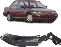 Front Fender Liner Right Passenger Side Direct Replacement Compatible with 1988-1991 Honda Civic HO1249108 74101SH3010