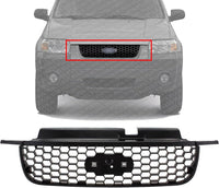 Front Grille Paintable Shell & Insert Plastic Direct Replacement Compatible With 2005-2007 Ford Escape FO1200446 5L8Z8200AAB