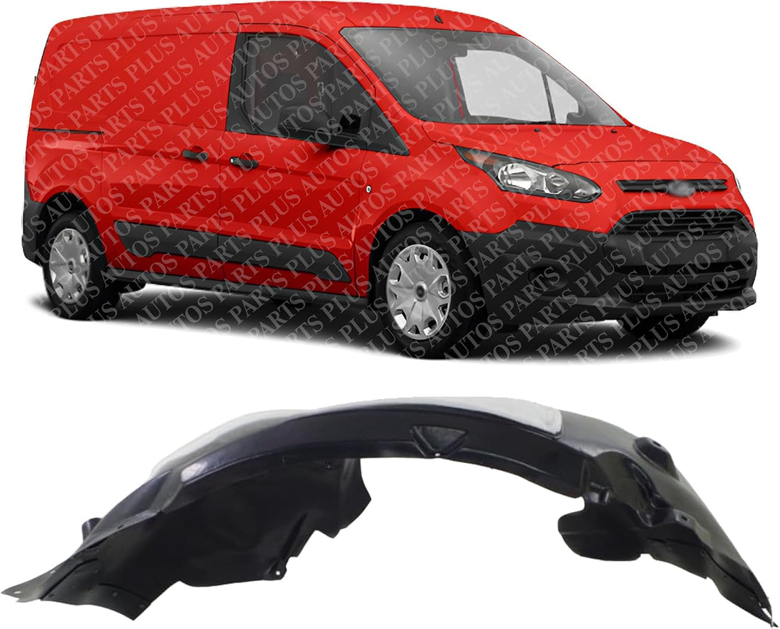 Front Fender Liner Right Passenger Side Direct Replacement Compatible with 2014-2018 Ford Transit Connect FO1249166 DT1Z16102C