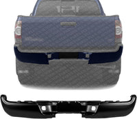 Step Bumper Face Bar Only Primed Steel Fleetside Direct Replacement Compatible With 2005-2015 Toyota Tacoma TO1102241 5215104051