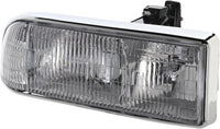 Set Of 2 Front Headlight Composite Assembly Right Passenger & Left Driver Side Direct Replacement Compatible With 1998-2004 Chevrolet S10 / 1998-2005 Blazer GM2503172 GM2502172