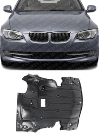 Front Engine Splash Shield Under Cover Plastic Direct Replacement Compatible with 2006-2011 BMW 3-Series B310118 51757129341-PFM