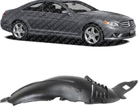 Front Section Fender Liner Right Passenger Side Direct Replacement Compatible with 2007-2010 Mercedes Benz CL-Class MB1249121 2166901030