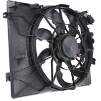 Front Radiator Single Fan Assembly Direct Replacement Compatible with 2013-2016 Hyundai Genesis Coupe HY3115148 253802M280