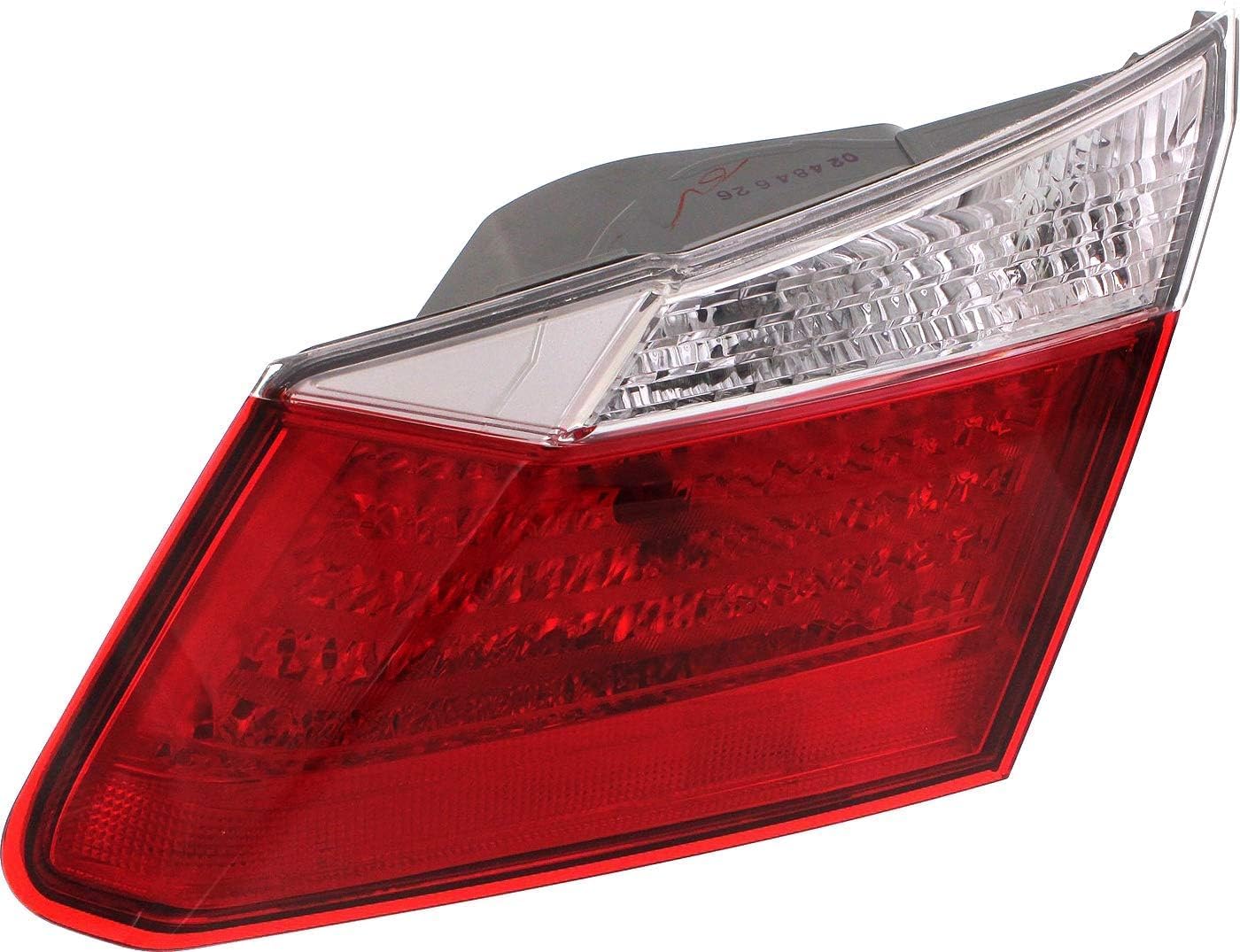 Tail Light Inner Assembly Right Passenger Side Direct Replacement Compatible With 2013-2015 Honda Accord HO2803104 34150T2AA01