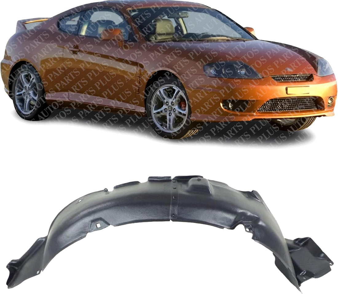 Front Fender Liner Right Passenger Side Direct Replacement Compatible With 2005-2006 Hyundai Tiburon HY1251109 868122C500