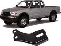 Front Bumper Reinforcement Bracket Steel Left Driver Side Direct Replacement Compatible With 1998-2000 Toyota Tacoma TO1066122 5214204040