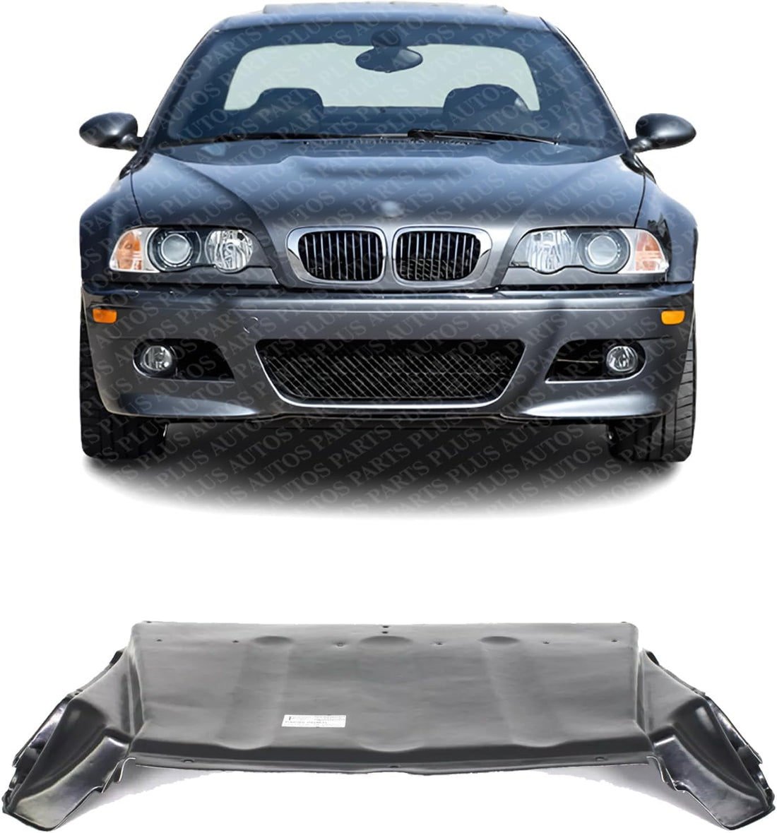 Front Engine Splash Shield Under Cover Direct Replacement Compatible with 2001-2006 BMW M3 BM1228108 51717895091