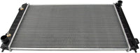 Front Radiator Aluminum Core Direct Replacement Compatible With 2007-2018 Nissan Altima / 2009-2023 Maxima NI3010210 21460ZN50B 21460ZN50A