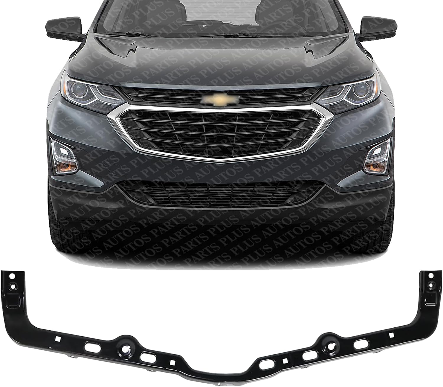 Front Bumper Upper Support Direct Replacement Compatible With 2018-2021 Chevrolet Equinox GM1041146 84129794