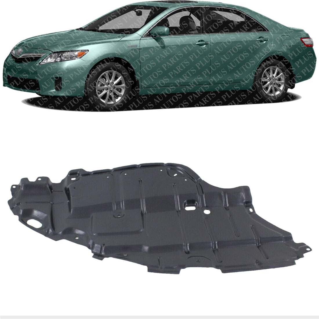 Front Engine Splash Shield Under Cover Left Driver Side Direct Replacement Compatible with 2007-2011 Toyota Camry TO1228170 5144206100