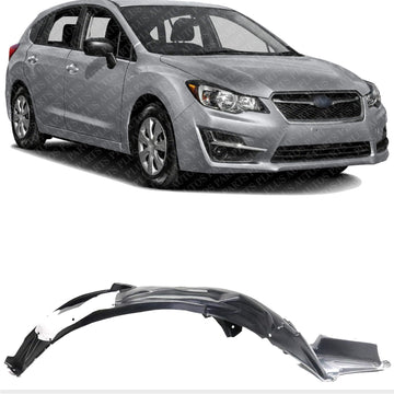 Front Fender Liner Right Passenger Side Direct Replacement Compatible With 2015-2016 Subaru Impreza SU1249126 59110FJ080