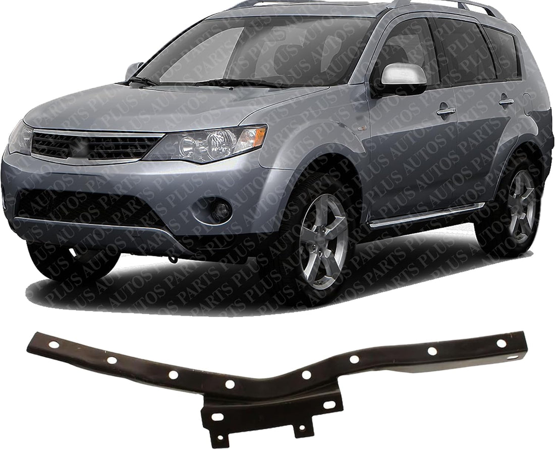 Front Bumper Face Bar Filler Left Driver Side Direct Replacement Compatible With 2007-2009 Mitsubishi Outlander MI1042102 6400A471