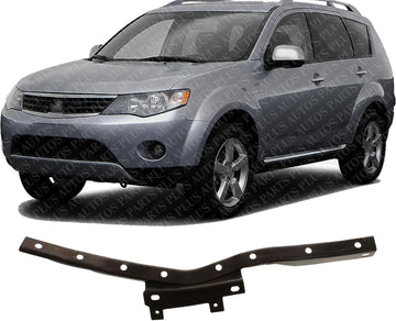 Front Bumper Face Bar Filler Left Driver Side Direct Replacement Compatible With 2007-2009 Mitsubishi Outlander MI1042102 6400A471