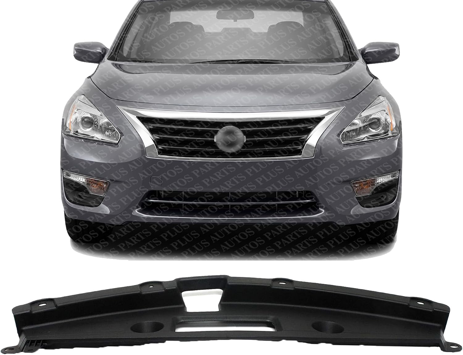 Front Radiator Support Cover Plastic Direct Replacement Compatible With 2013-2015 Nissan Altima NI1224100 620783TA0B