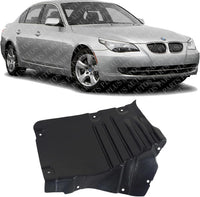 Front Fender Liner Rear Section Right Passenger Side Direct Replacement Compatible With 2004-2010 BMW 5-Series BM1251129 51717050538