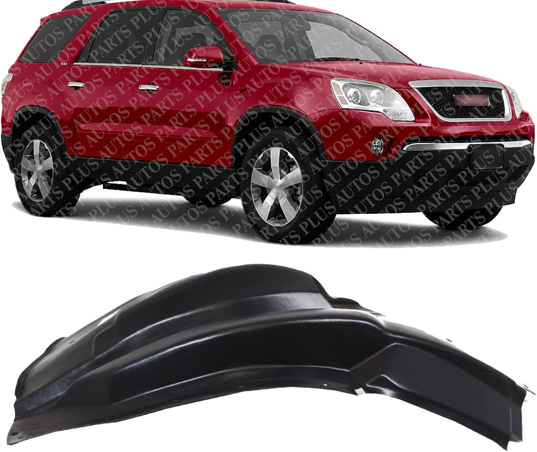 Front Fender Liner Rear Section Right Passenger Side Direct Replacement Compatible With 2007-2012 GMC Acadia GM1249185 25849006