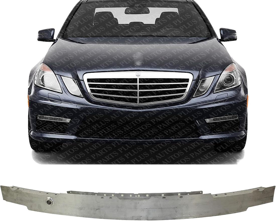 Front Bumper Reinforcement Impact Bar Aluminum Direct Replacement Compatible With 2010-2016 Mercedes Benz E-Class / 2012-2018 CLS-Class MB1006120 2126202000