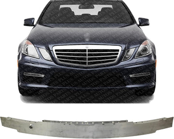 Front Bumper Reinforcement Impact Bar Aluminum Direct Replacement Compatible With 2010-2016 Mercedes Benz E-Class / 2012-2018 CLS-Class MB1006120 2126202000