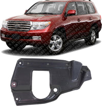 Front Section Fender Liner Left Driver Side Direct Replacement Compatible With 2008-2021 Toyota Land Cruiser TO1250128 5380860070