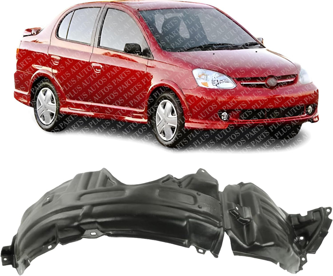 Front Fender Liner Right Passenger Side Direct Replacement Compatible With 2000-2005 Toyota Echo TO1249115 5387552012