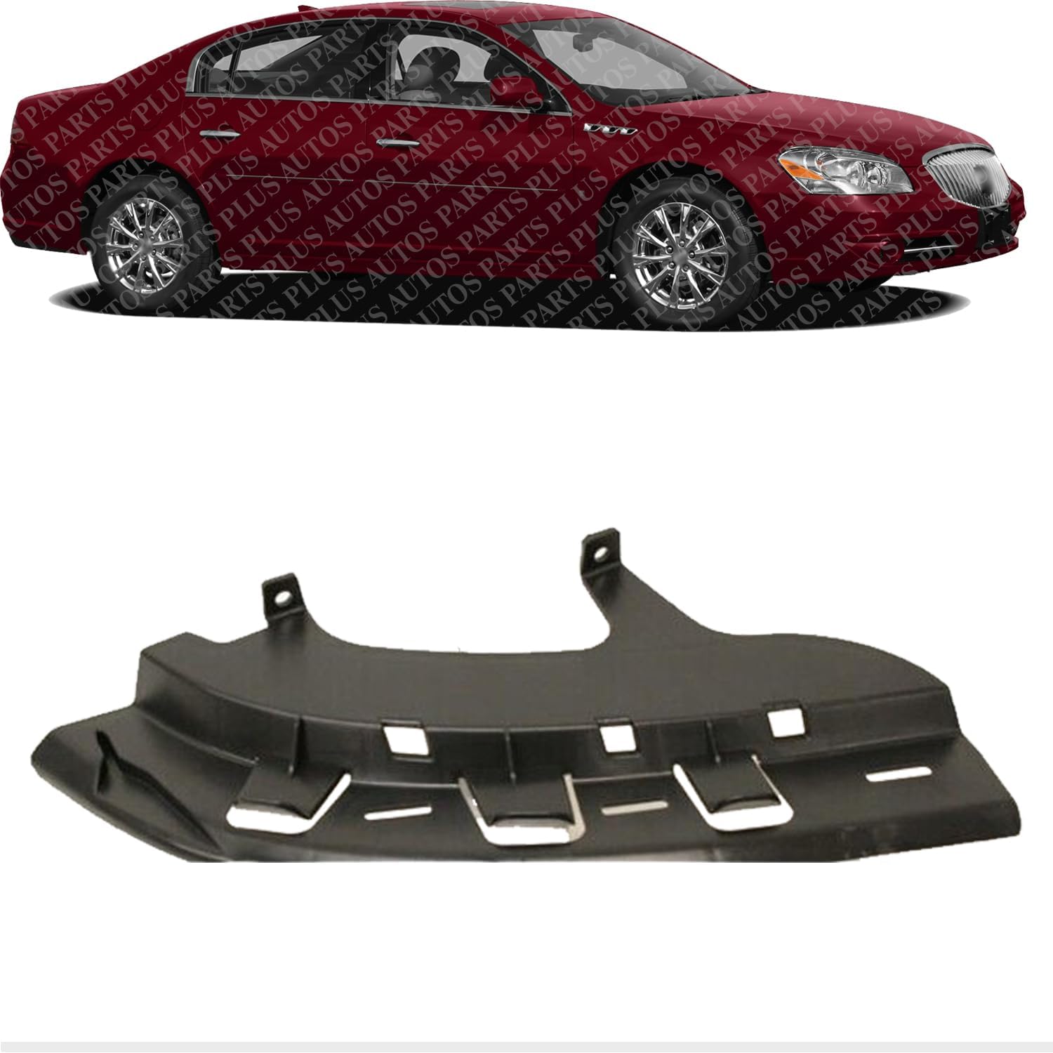 Front Head light Bracket Right Passenger Side Direct Replacement Compatible With 2006-2011 Buick Lucerne GM2509108 15252155