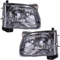 Set Of 2 Front Head Light Assembly Left Driver & Right Passenger Side Direct Replacement Compatible With 2001-2004 Toyota Tacoma TO2502136 TO2503136 8115004110 8111004110