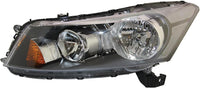 Set Of 2 Front Head Light Assembly Halogen Right Passenger & Left Driver Side Direct Replacement Compatible With 2008-2012 Honda Accord HO2502130 HO2503130 33150TA0A01 33100TA0A01