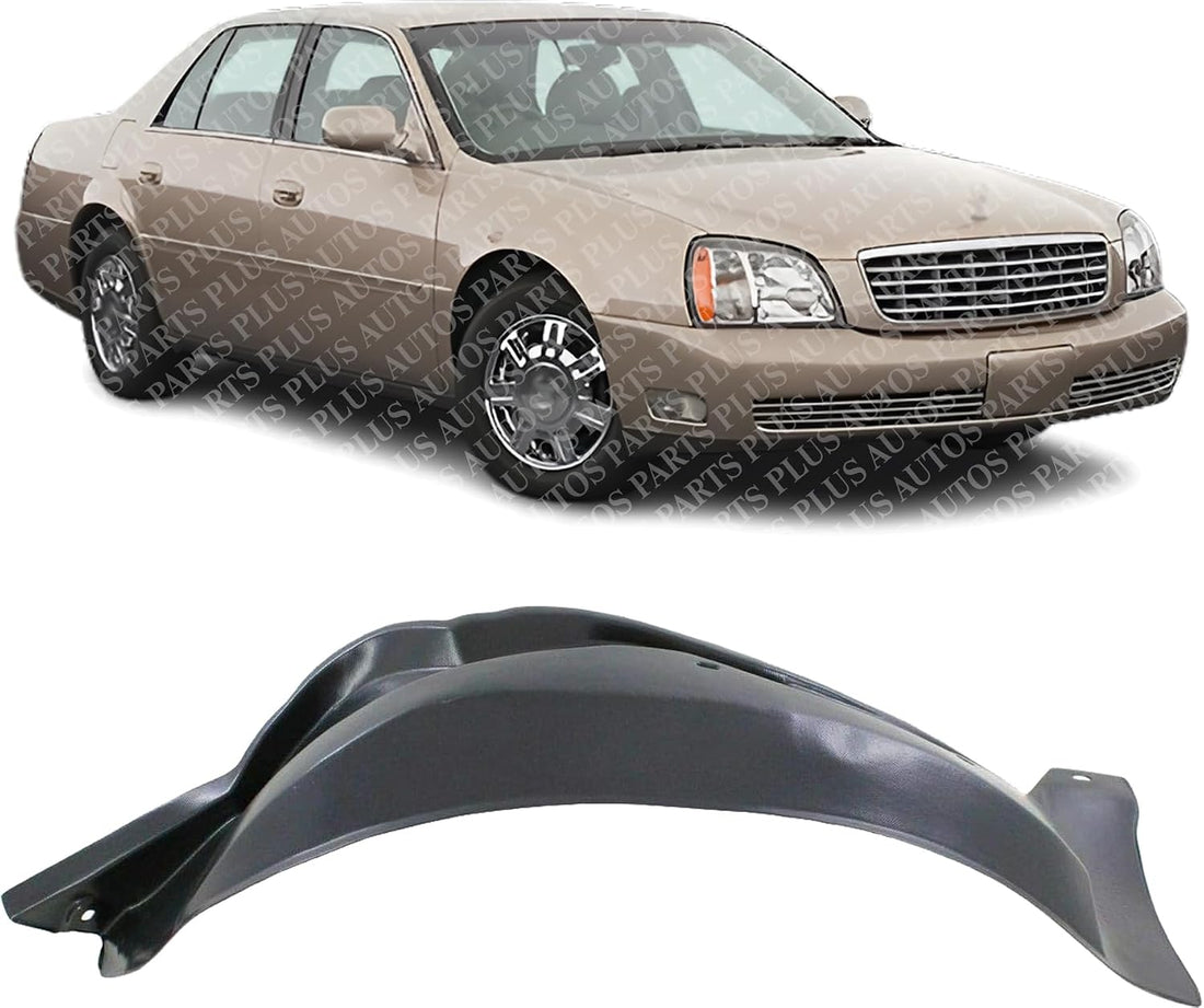 Front Fender Liner Right Passenger Side Direct Replacement Compatible with 2000-2005 Cadillac DeVille GM1249166 25740094