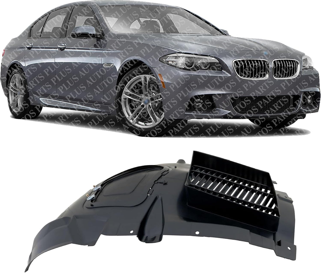 Front Section Fender Liner Right Passenger Side Direct Replacement Compatible With 2012-2016 BMW M5 BM1249136 51717903884