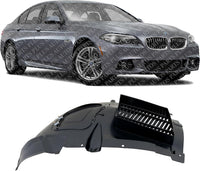 Front Section Fender Liner Right Passenger Side Direct Replacement Compatible With 2012-2016 BMW M5 BM1249136 51717903884