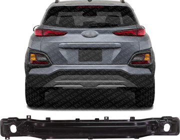 Rear Bumper Reinforcement Plastic Direct Replacement Compatible With 2018-2021 Hyundai Kona HY1106185 86631J9200
