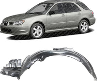 Front Fender Liner Left Driver Side Direct Replacement Compatible With 2004-2012 Mitsubishi Galant MI1248116 MI1248124 5370A933 5370A899