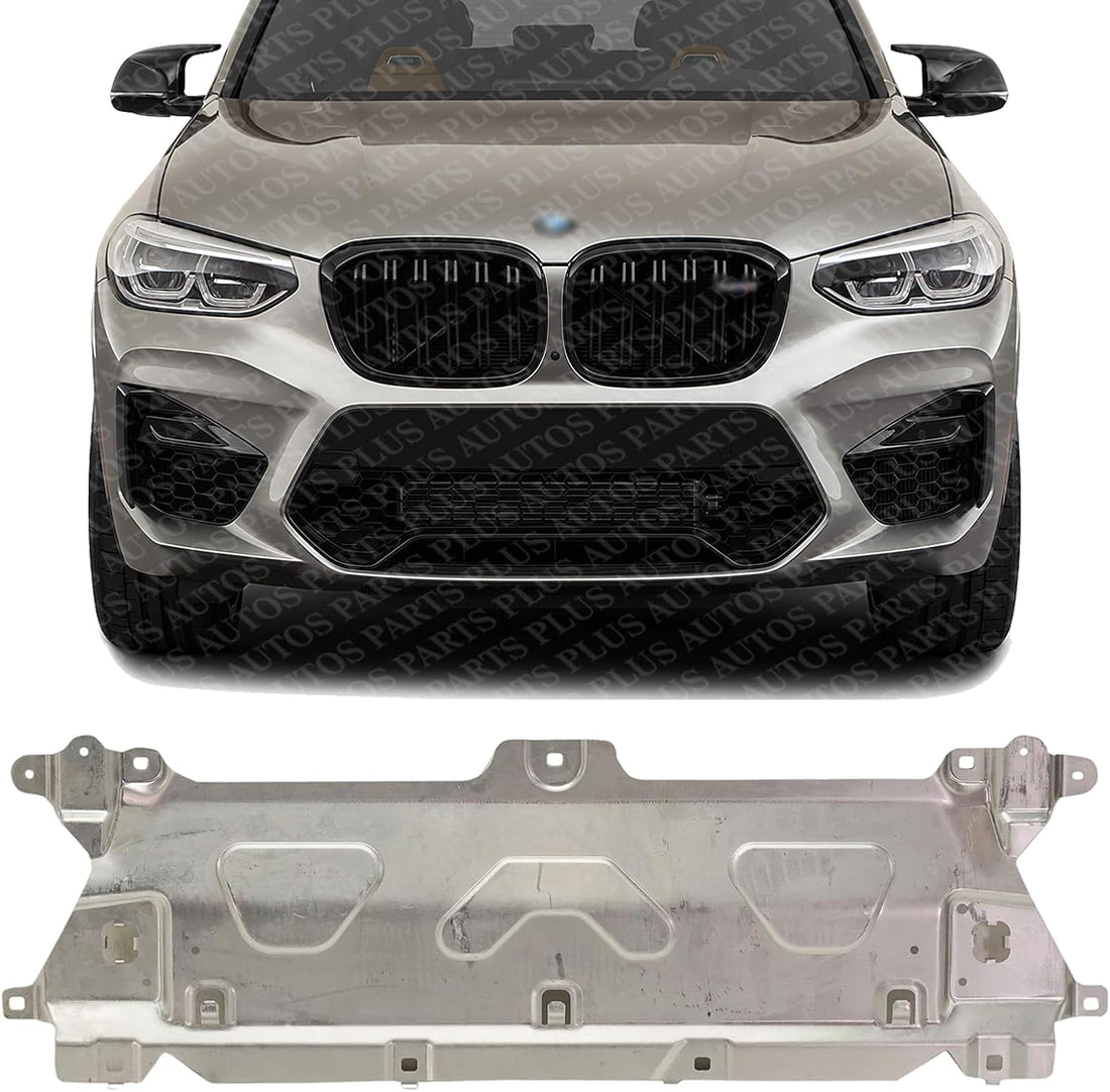 Front Upper Radiator Support Aluminum Direct Replacement Compatible With 2018-2022 BMW X3 / 2019-2021 X4 BM1225158 51647400110