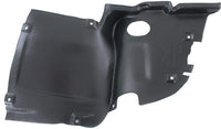 Front Fender Liner Lower Section Right Passenger Side Direct Replacement Compatible With 2002-2005 Mercedes Benz C-Class MB1249112 2038841622