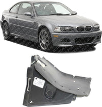 Front Section Fender Liner Right Passenger Side Direct Replacement Compatible With 2001-2005 BMW 3-Series BM1251109 51718265468
